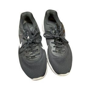 Nike Revolution Womens DC3729-003 Running Shoes Size 7.5 Black & White